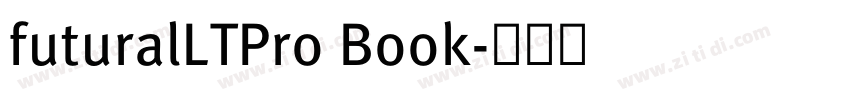 futuralLTPro Book字体转换